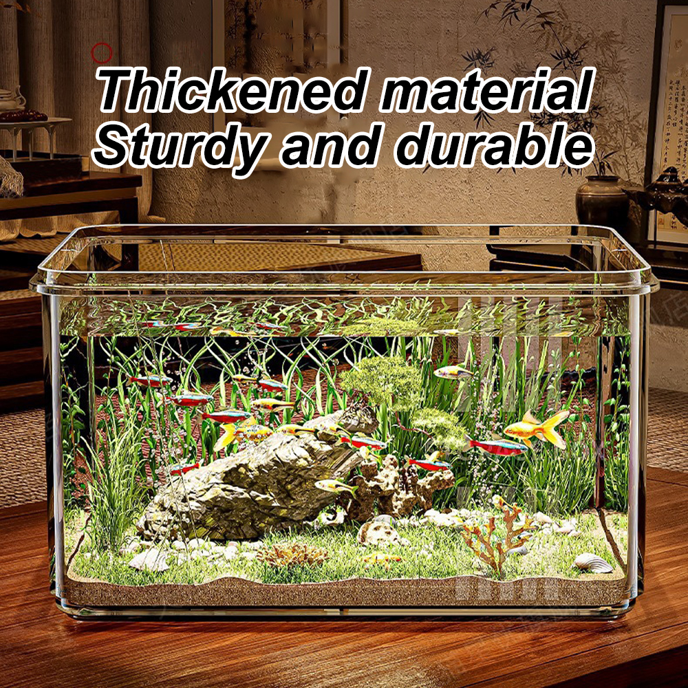 1 PC Transparent Aquarium Crea - Xiaomi Aquarium Fish Tank avis et prix