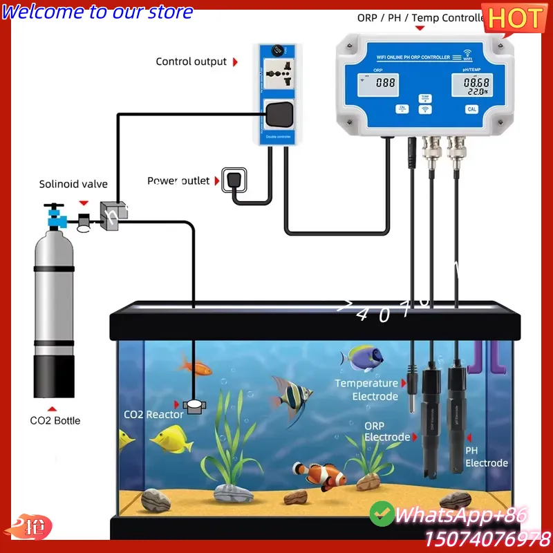 2026 Wireless WiFi Online Cont - Aquarium Fish In Online avis et prix