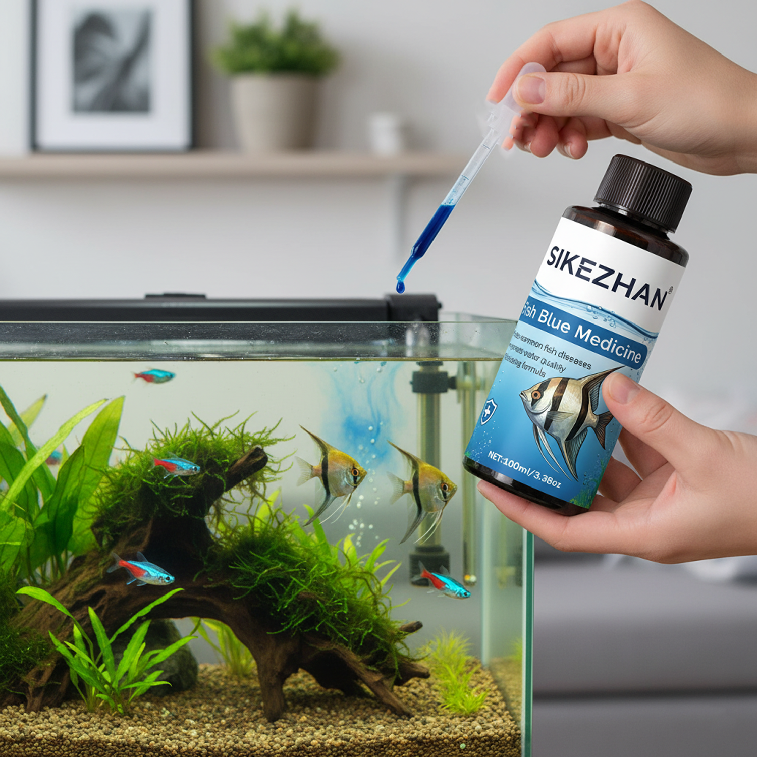 Large 500ml Methylene Blue Fis - Aquarium Xxl avis et prix