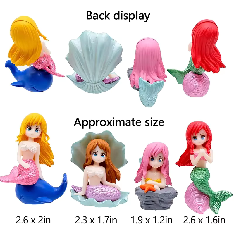 Mermaid Sculpture Mini Figurin - Aquarium Fish Real avis et prix