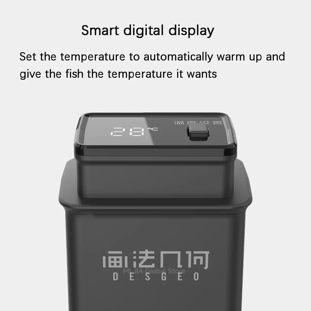 DESGEO 50W Smart Aquarium Heat - Xiaomi Aquarium Fish Tank avis et prix