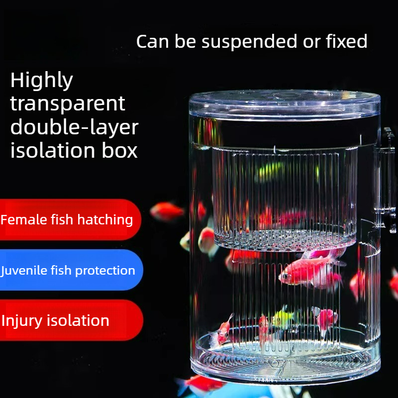 Acrylic Breeding Box Aquarium  - Aquarium Fish Parrot avis et prix