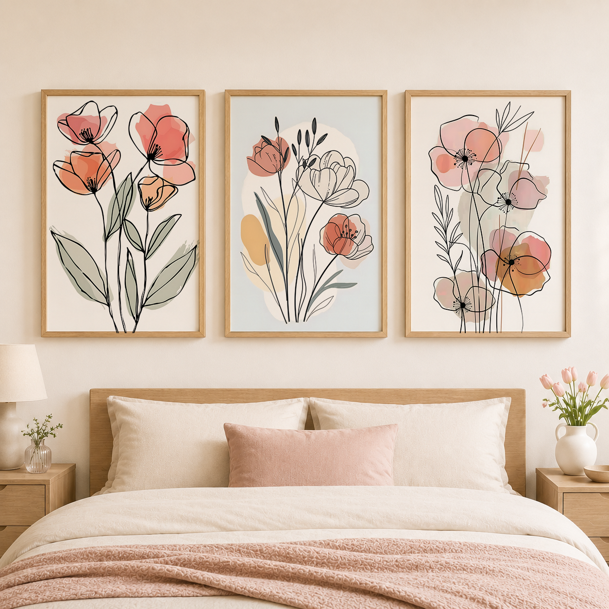 Plant Flower Wall Art, Nordic  - Live Plant Fertilizer avis et prix
