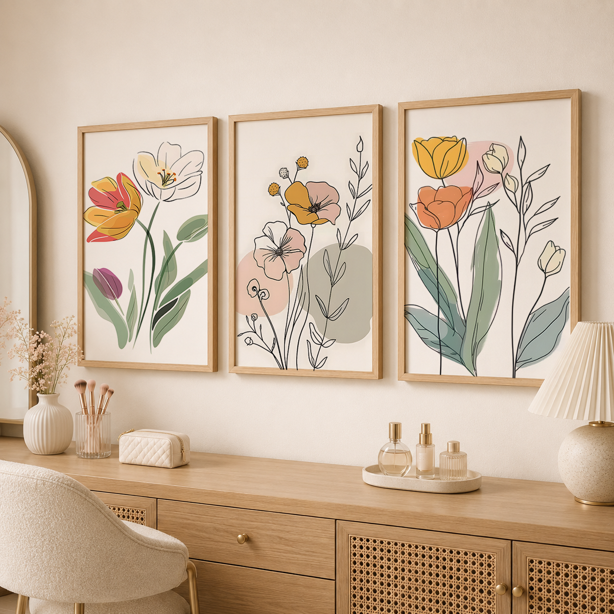 Plant Flower Wall Art, Nordic  - Live Plant Fertilizer avis et prix