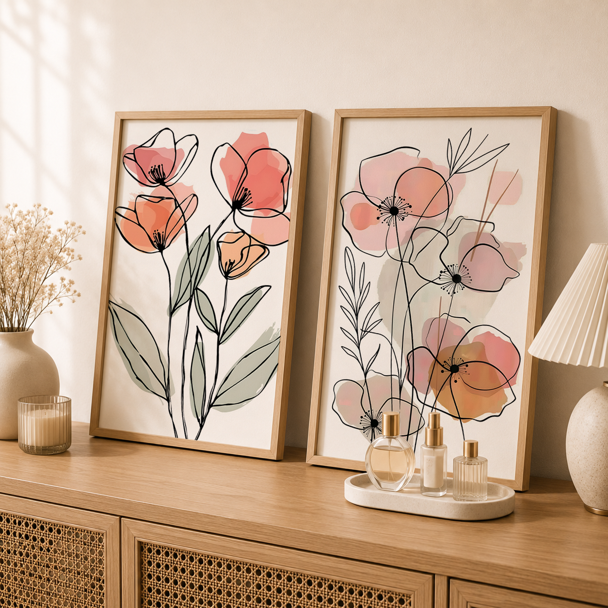Plant Flower Wall Art, Nordic  - Live Plant Fertilizer avis et prix