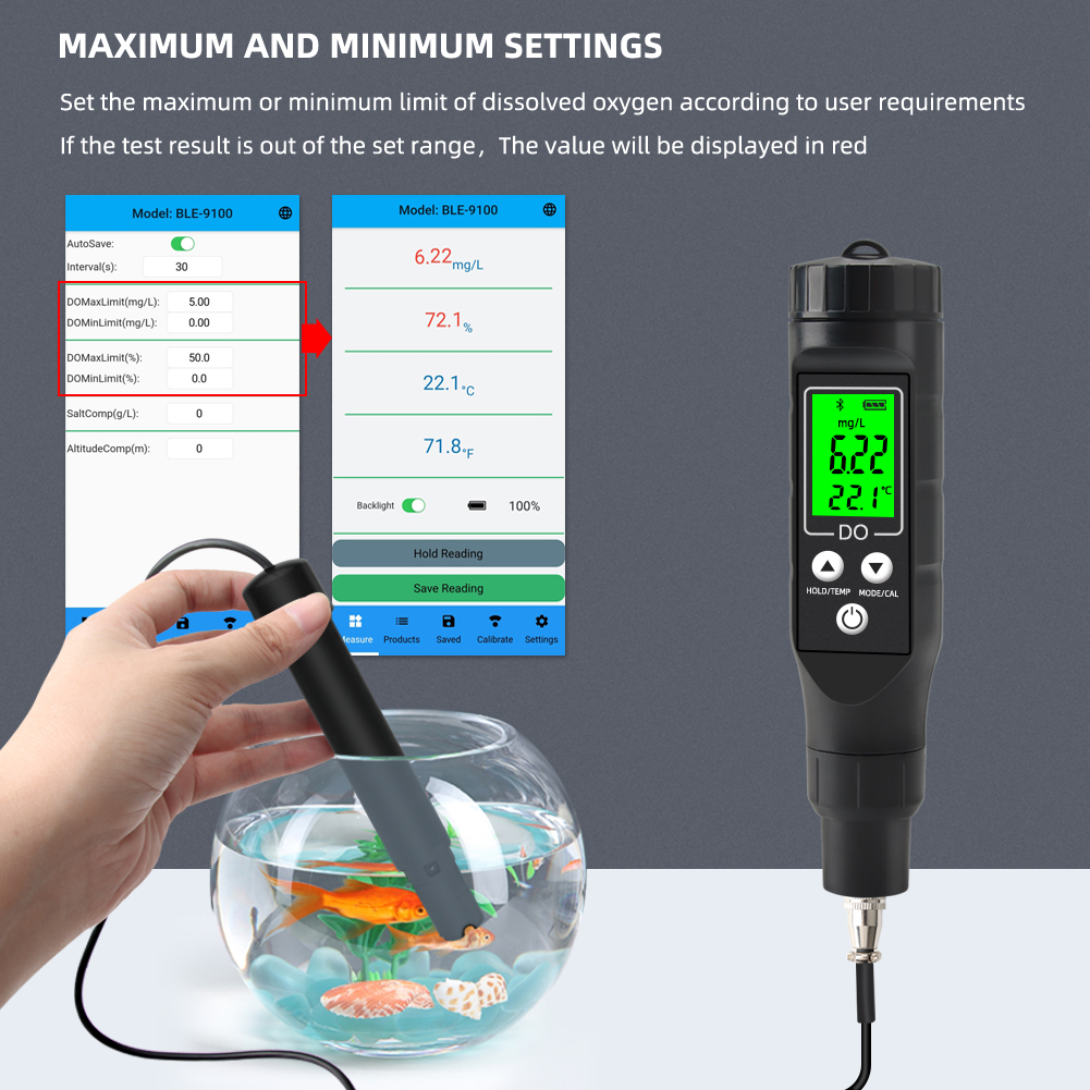 Yieryi Smart Dissolved Oxygen  - Aquarium Fish In Online avis et prix