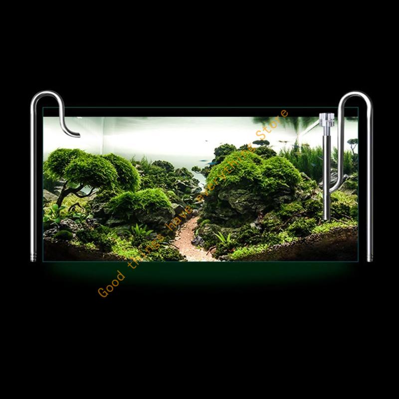2pcs Stainless Steel Pipe Meta - Aquarium Fish In Online avis et prix