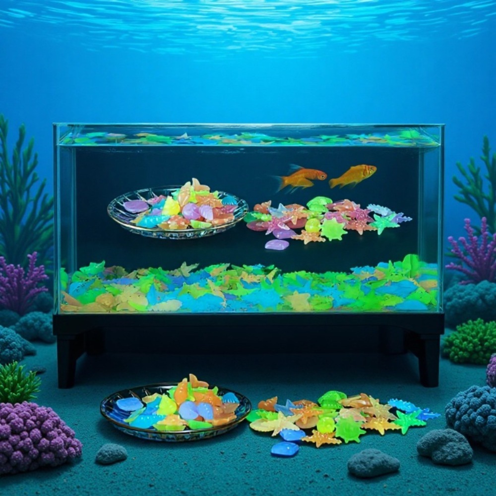 Glowing Luminous Ocean Stones  - Aquarium Fish Real avis et prix