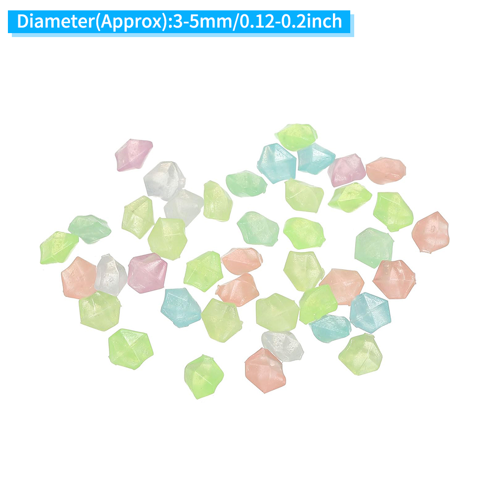 1000Pcs Luminous Sand Glow In  - Aquarium Fish Real avis et prix