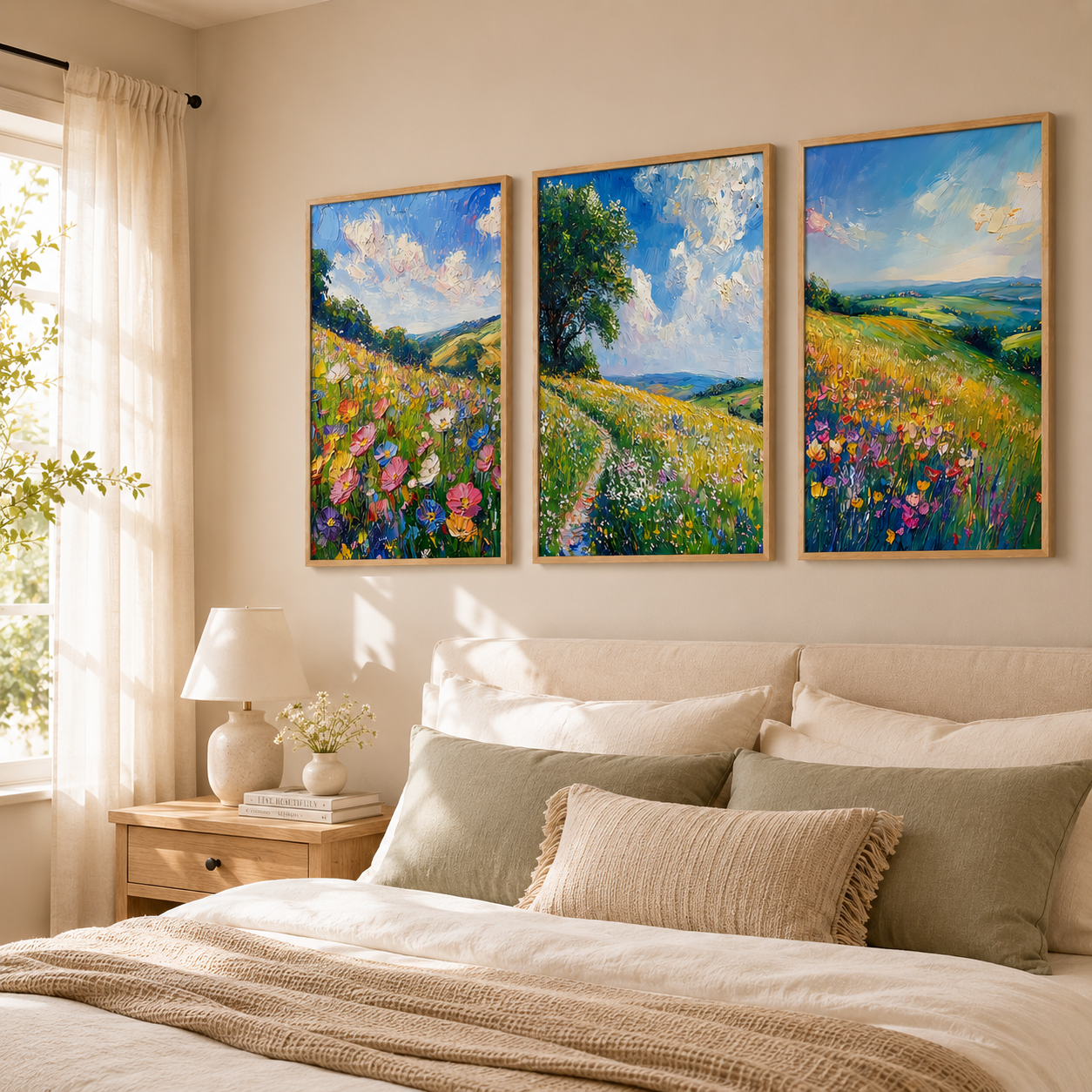 Landscape Wall Art Wildflower  - Live Plant Fertilizer avis et prix