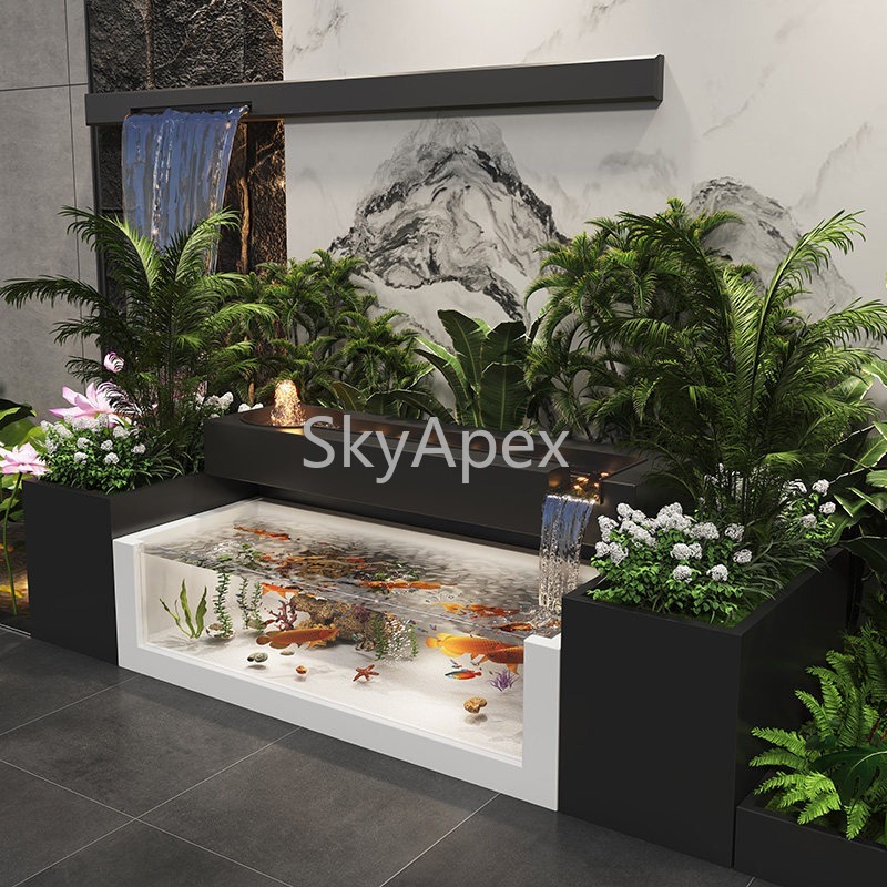 Stainless Steel Finished Court - Aquarium Xxl avis et prix