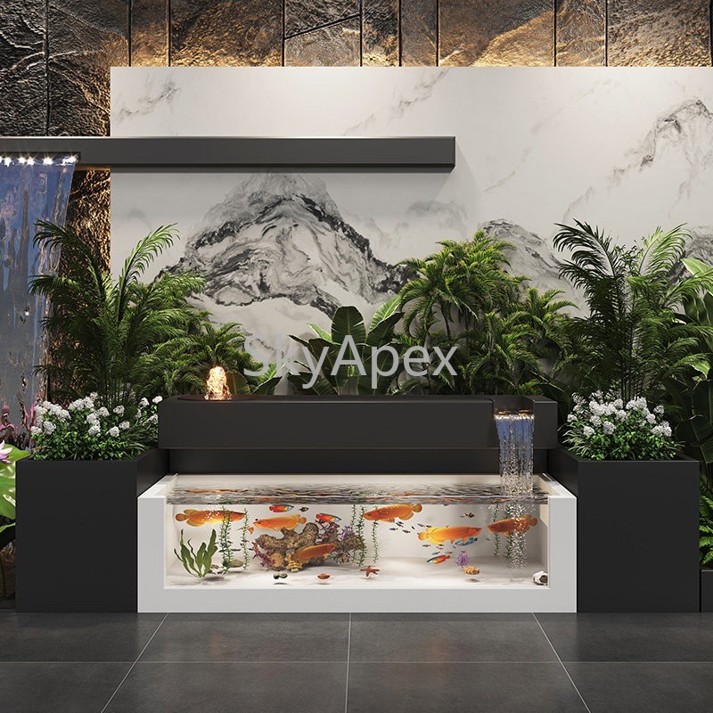 Stainless Steel Finished Court - Aquarium Xxl avis et prix
