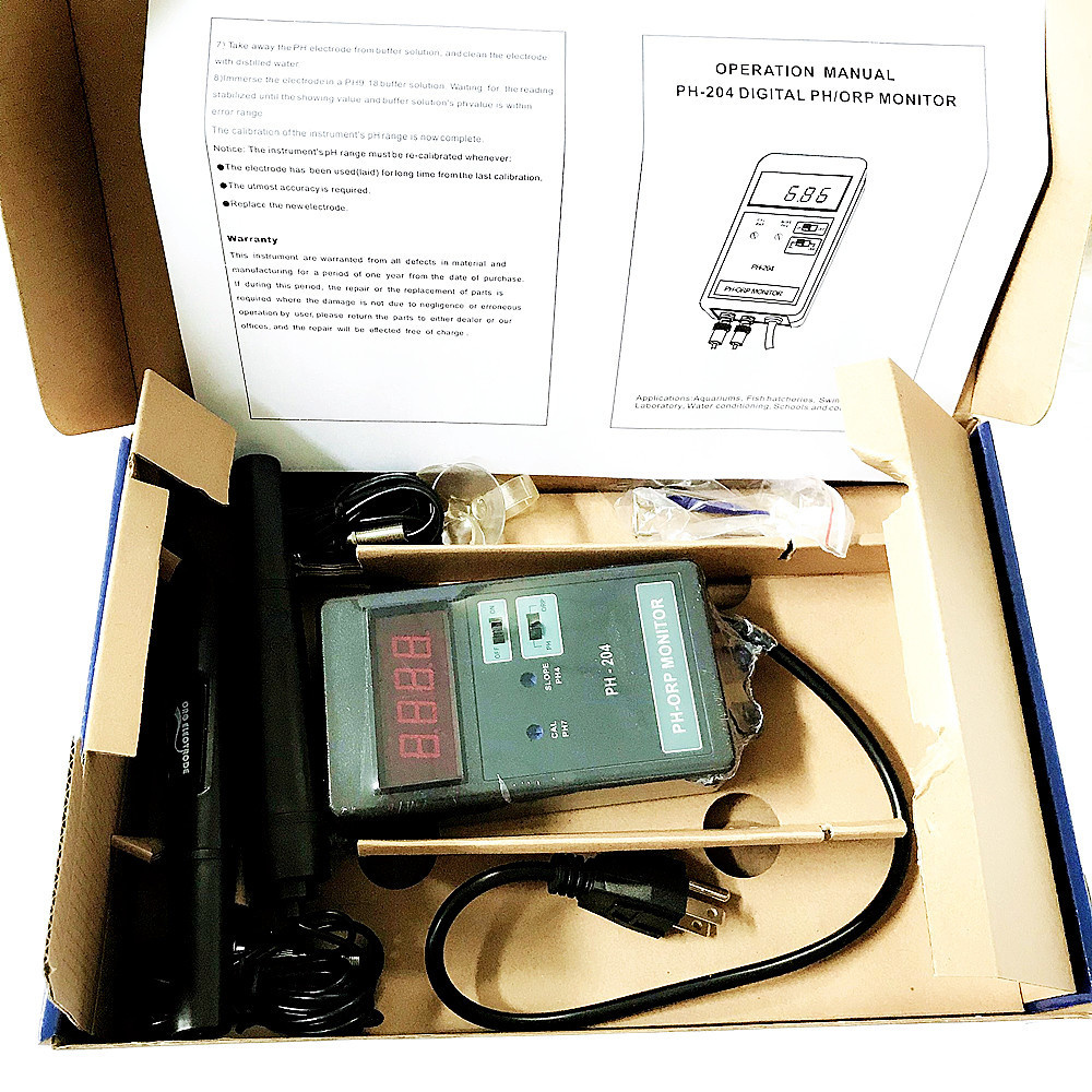 PH-204 Digital PH/ORP Meter wi - Aquarium Fish In Online avis et prix