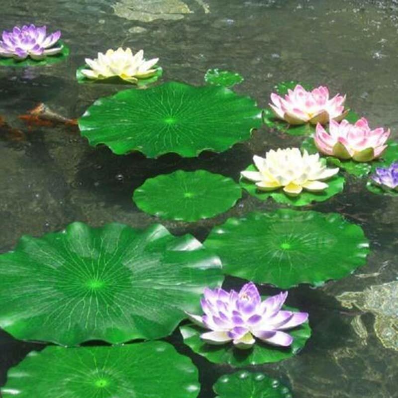 2026 Artificial Water Lily Lot - Aquarium Fish Real avis et prix