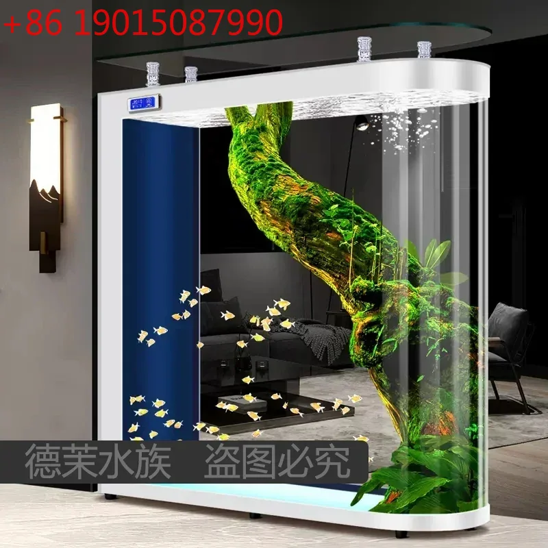 Floor-to-ceiling glass fish ta - Aquarium Xxl avis et prix
