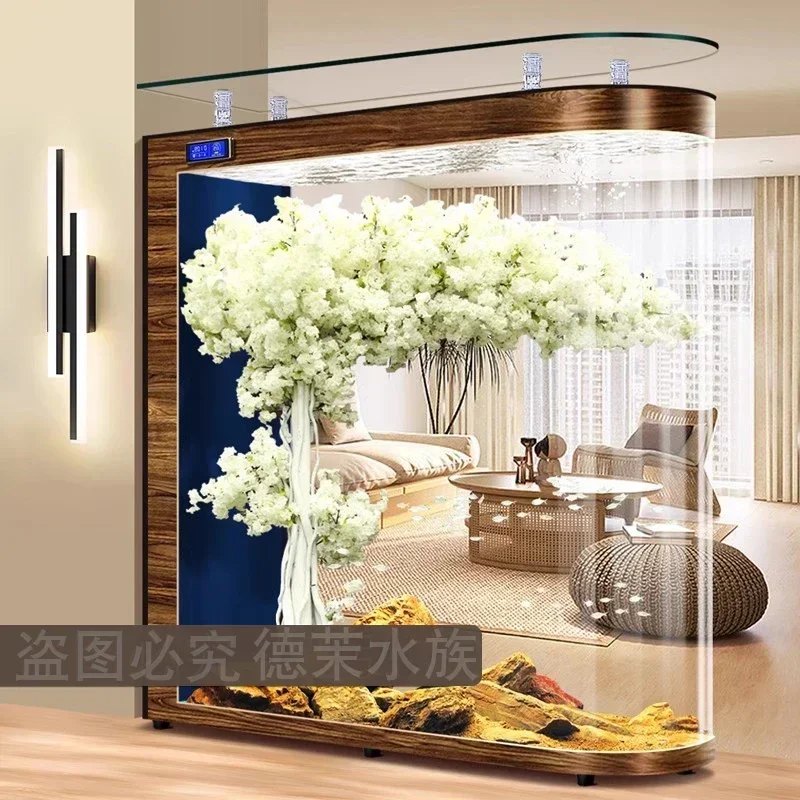Floor-to-ceiling glass fish ta - Aquarium Xxl avis et prix