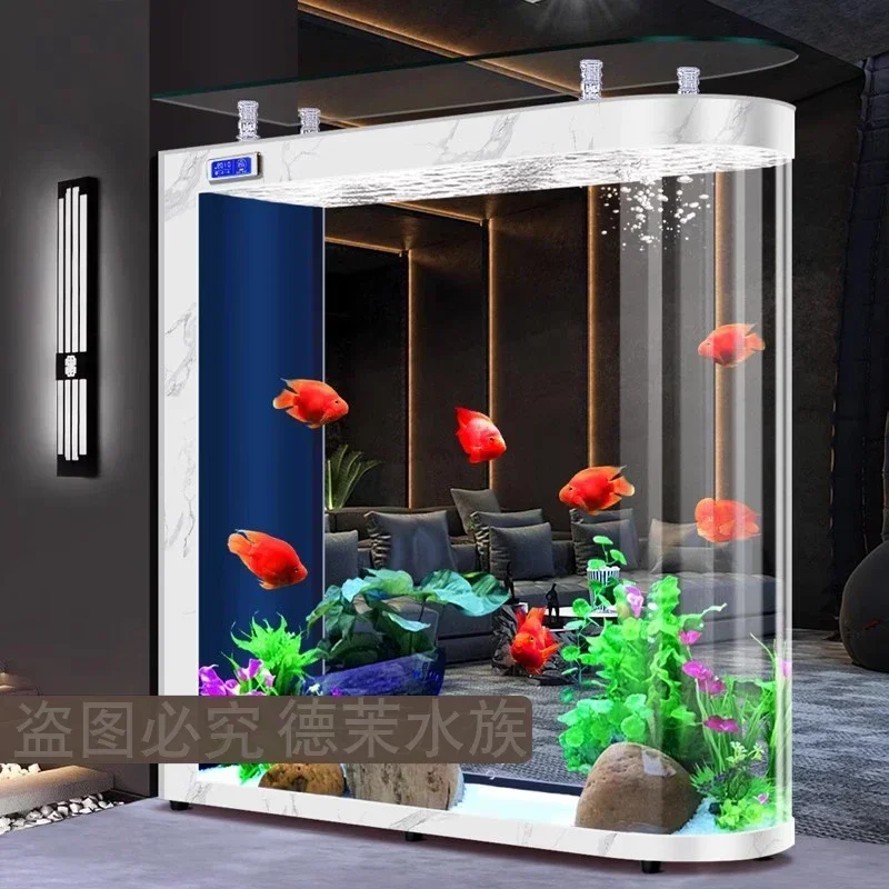 Floor-to-ceiling glass fish ta - Aquarium Xxl avis et prix