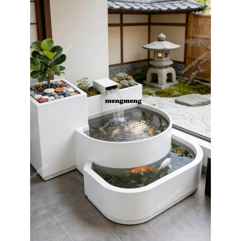 Outdoor fish pond circulation  - Aquarium Xxl avis et prix