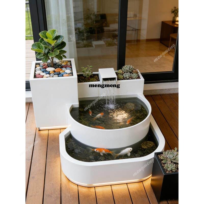 Outdoor fish pond circulation  - Aquarium Xxl avis et prix