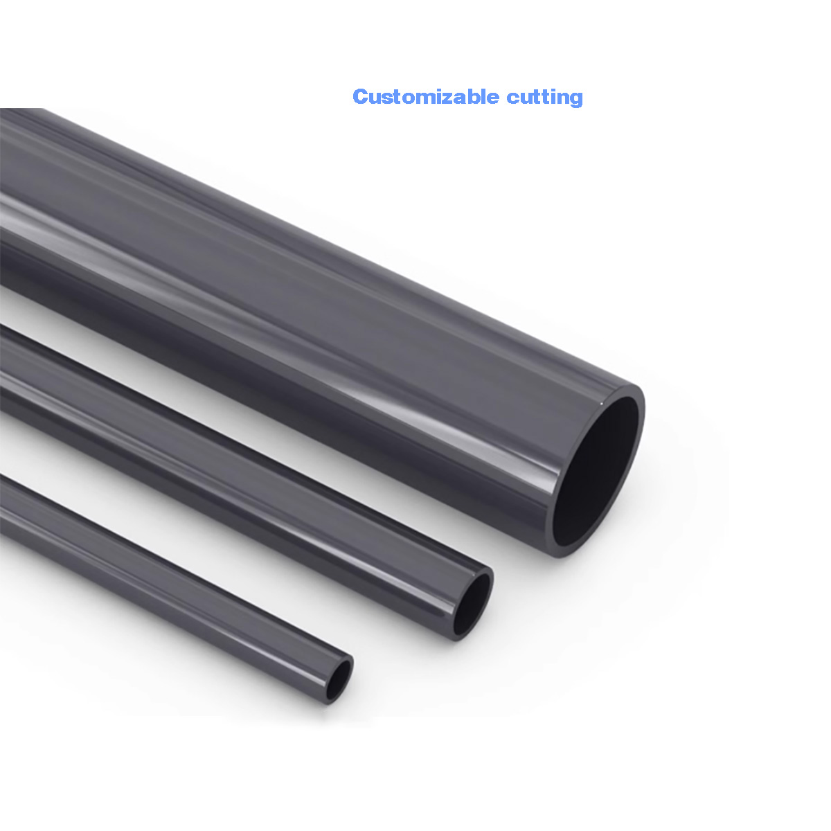 Black PVC Plastic Pipe Hollow  - Aquarium Fish Real avis et prix