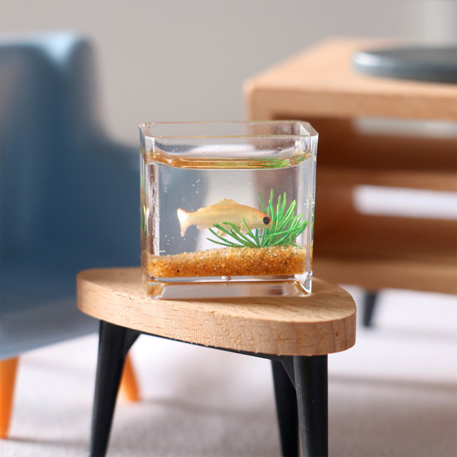 Dollhouse Miniature Glass Fish - Aquarium Fish Real avis et prix
