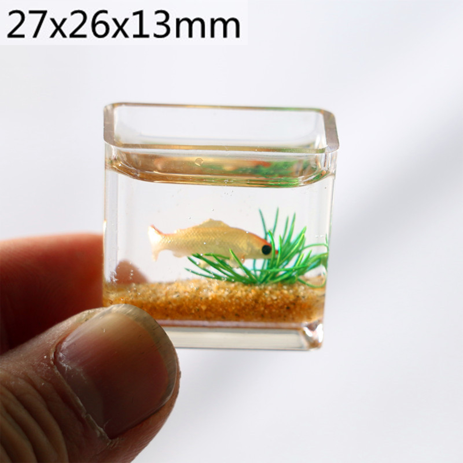 Dollhouse Miniature Glass Fish - Aquarium Fish Real avis et prix