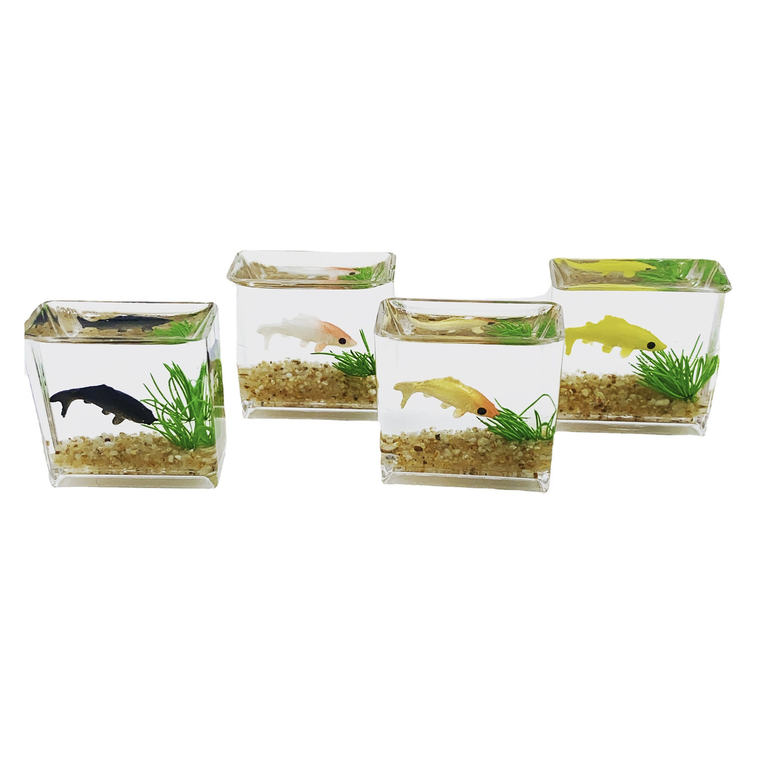 Dollhouse Miniature Glass Fish - Aquarium Fish Real avis et prix