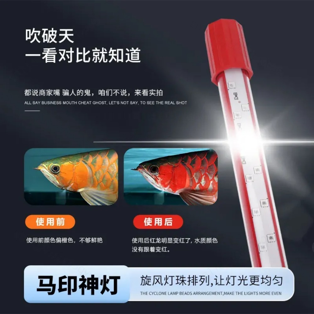 Three Color Waterproof Brighte - Aquarium Fish Parrot avis et prix
