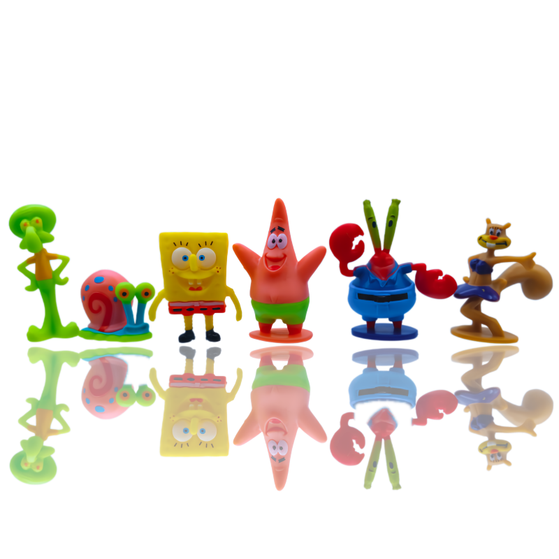 6pcs SpongeBob Fish Tank Decor - Aquarium Fish Gallery avis et prix