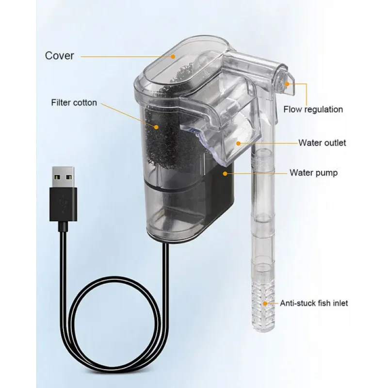 Wall-hanging Filter For Fish T - Aquarium Xxl avis et prix