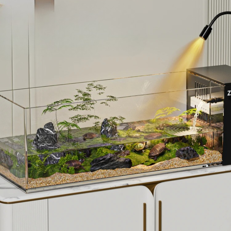 ‌Turtle Aquarium Tank - Fish & - Xiaomi Aquarium Fish Tank avis et prix