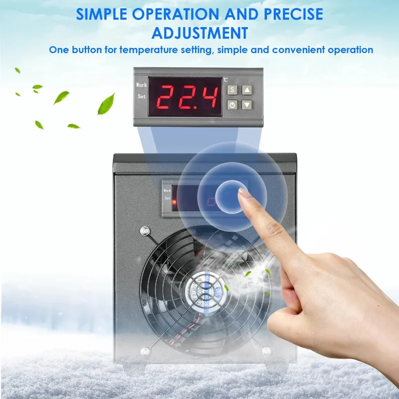 180W 60L Aquarium Chiller Fish - Aquarium Fish Rate avis et prix
