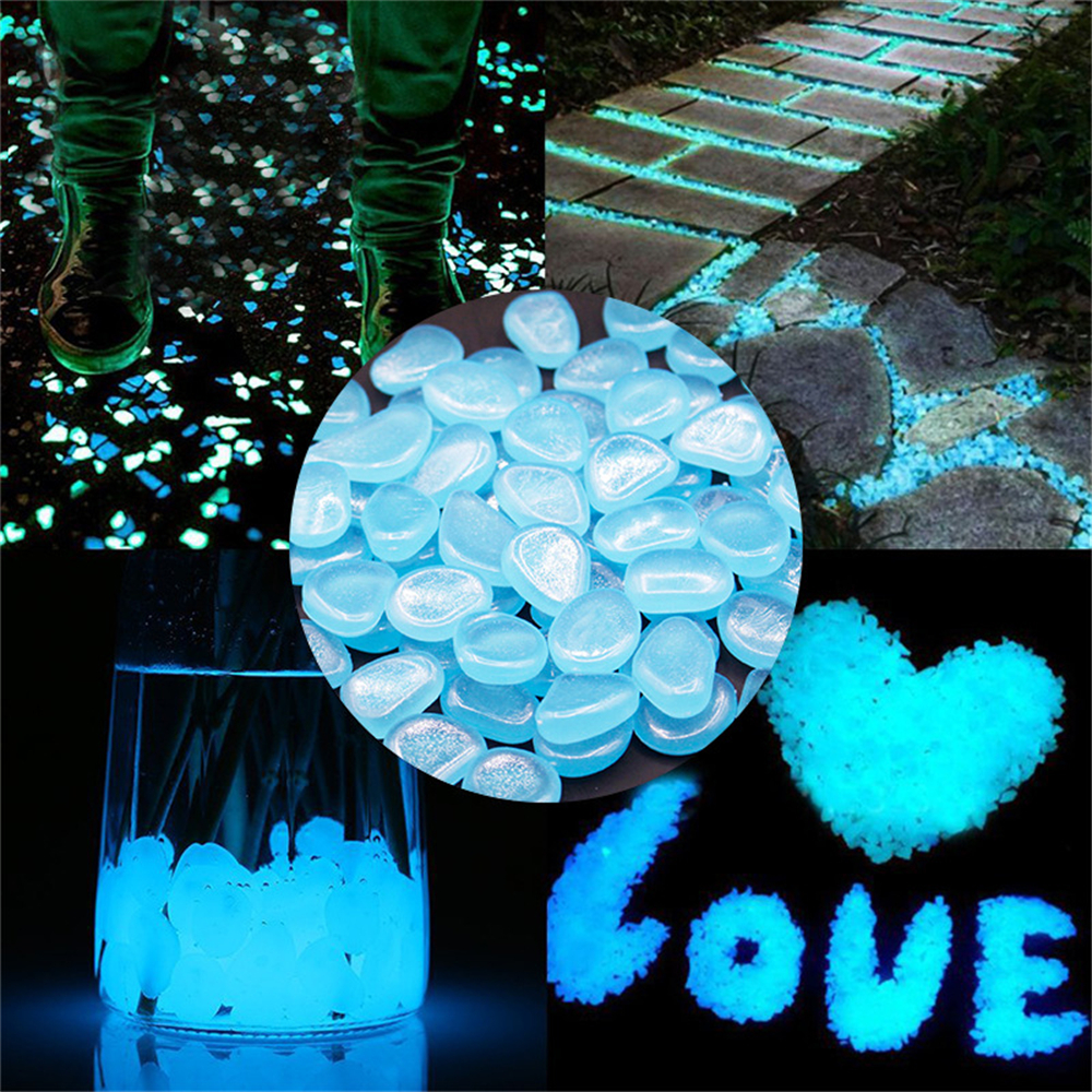 50pcs Luminous Stone Fluoresce - Aquarium Fish Gallery avis et prix