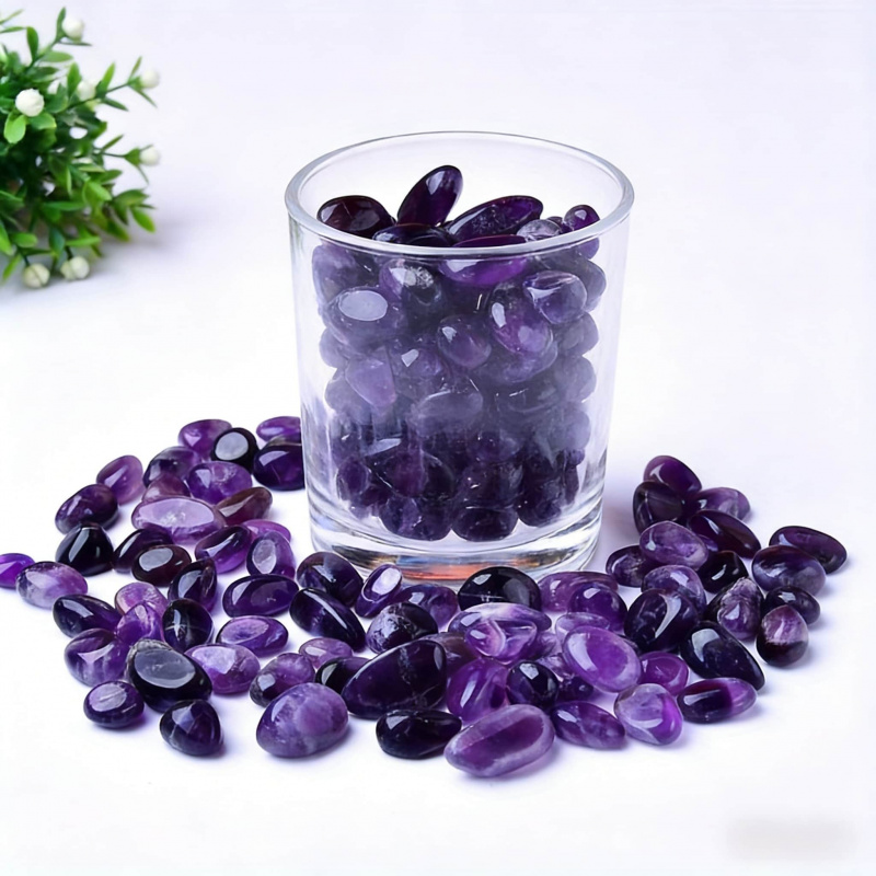 Natural Amethyst Raw Stone Pol - Aquarium Fish Gallery avis et prix