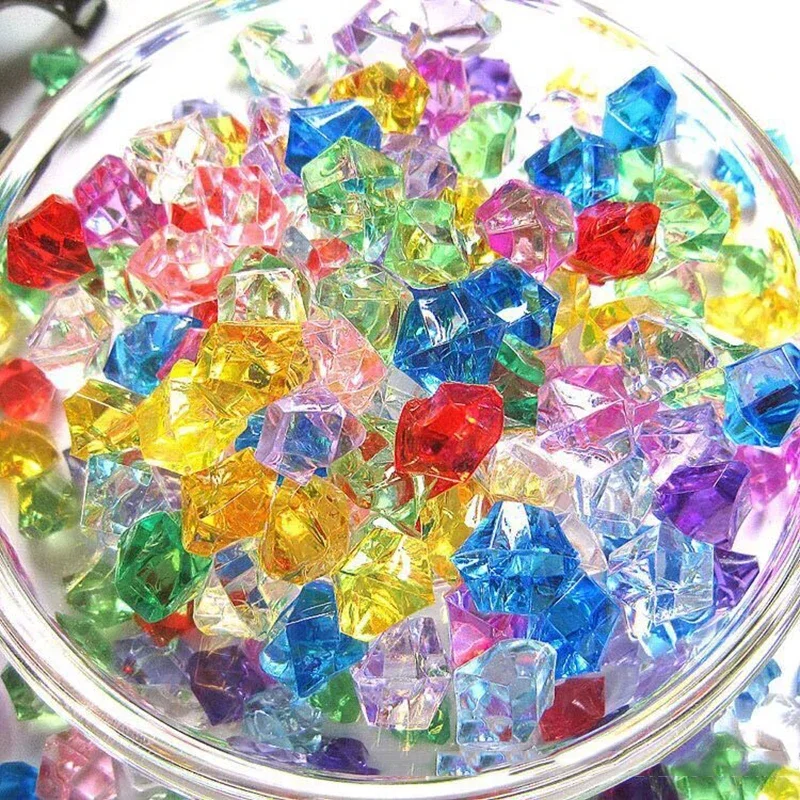 200pcs Acrylic Gem Stone Color - Aquarium Fish Real avis et prix
