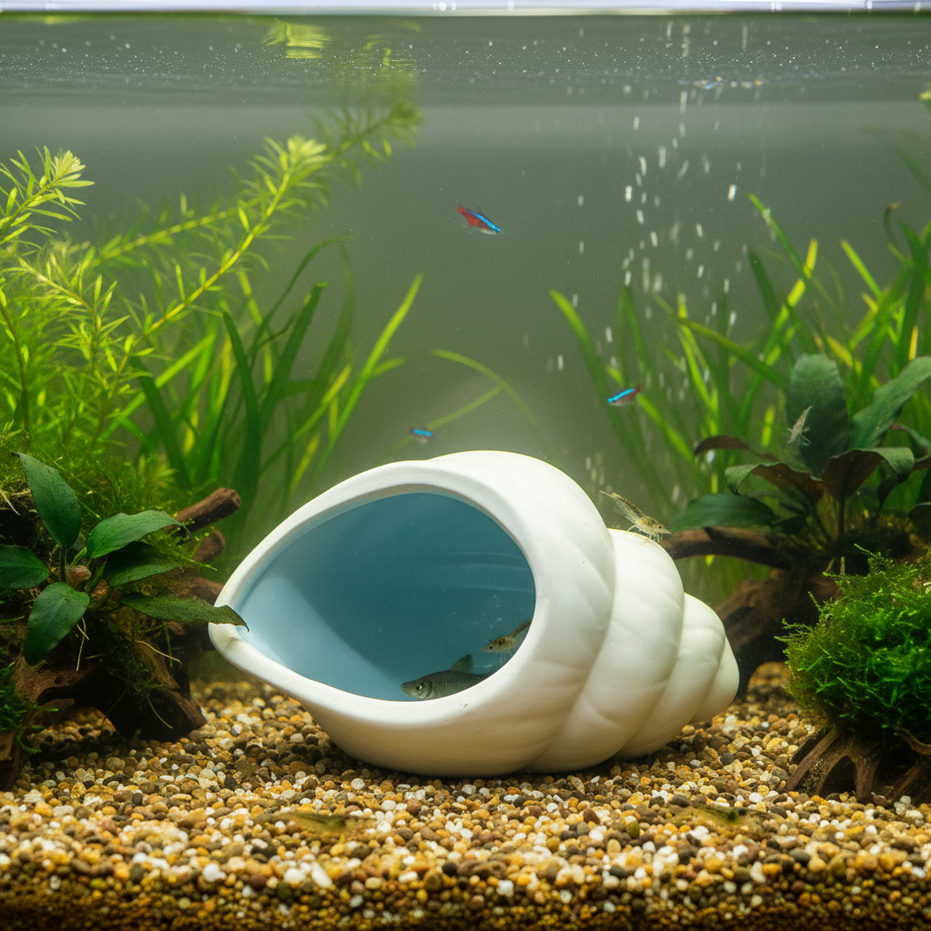 Mini Ceramic Fish Tank Hideout - Aquarium Fish Parrot avis et prix